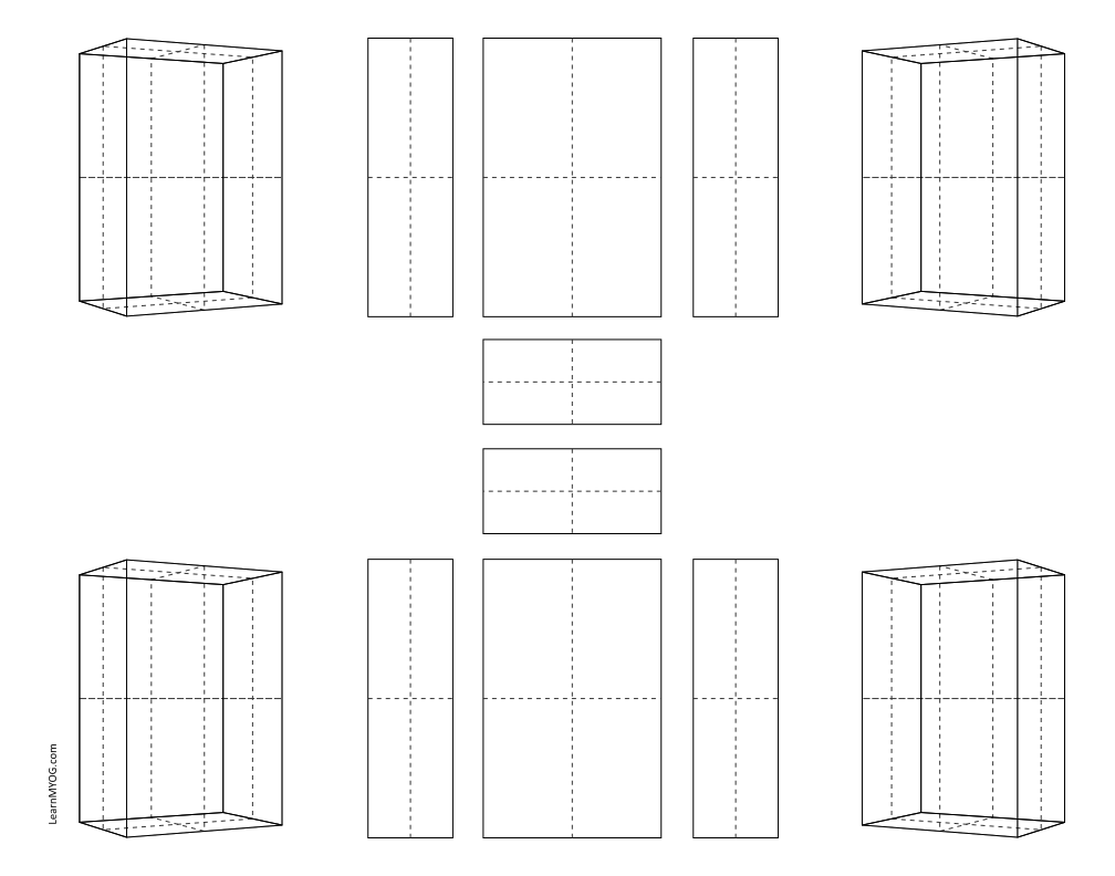 Multiple 3D and 2D view boxes for concept sketching.